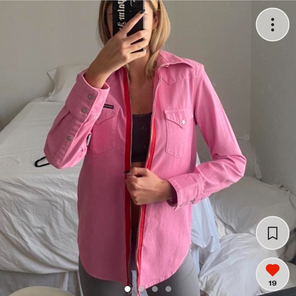 Calvin Klein Colorblock Denim Jacket
